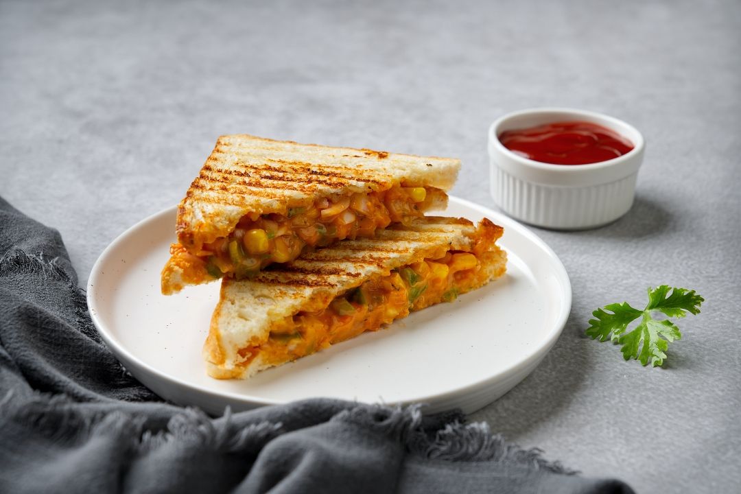 Corn Grilled Sandwich
